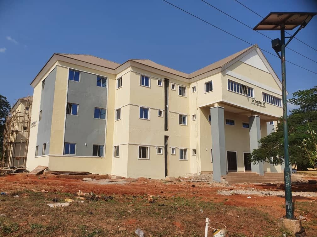 Completed multi-storey institutional building delivered by Sottam Synergy Resources