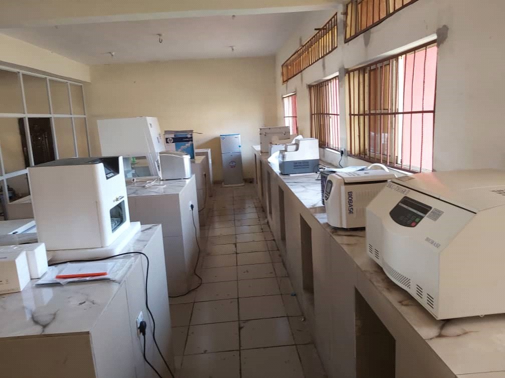 Molecular diagnostics and research laboratory at ABSU.